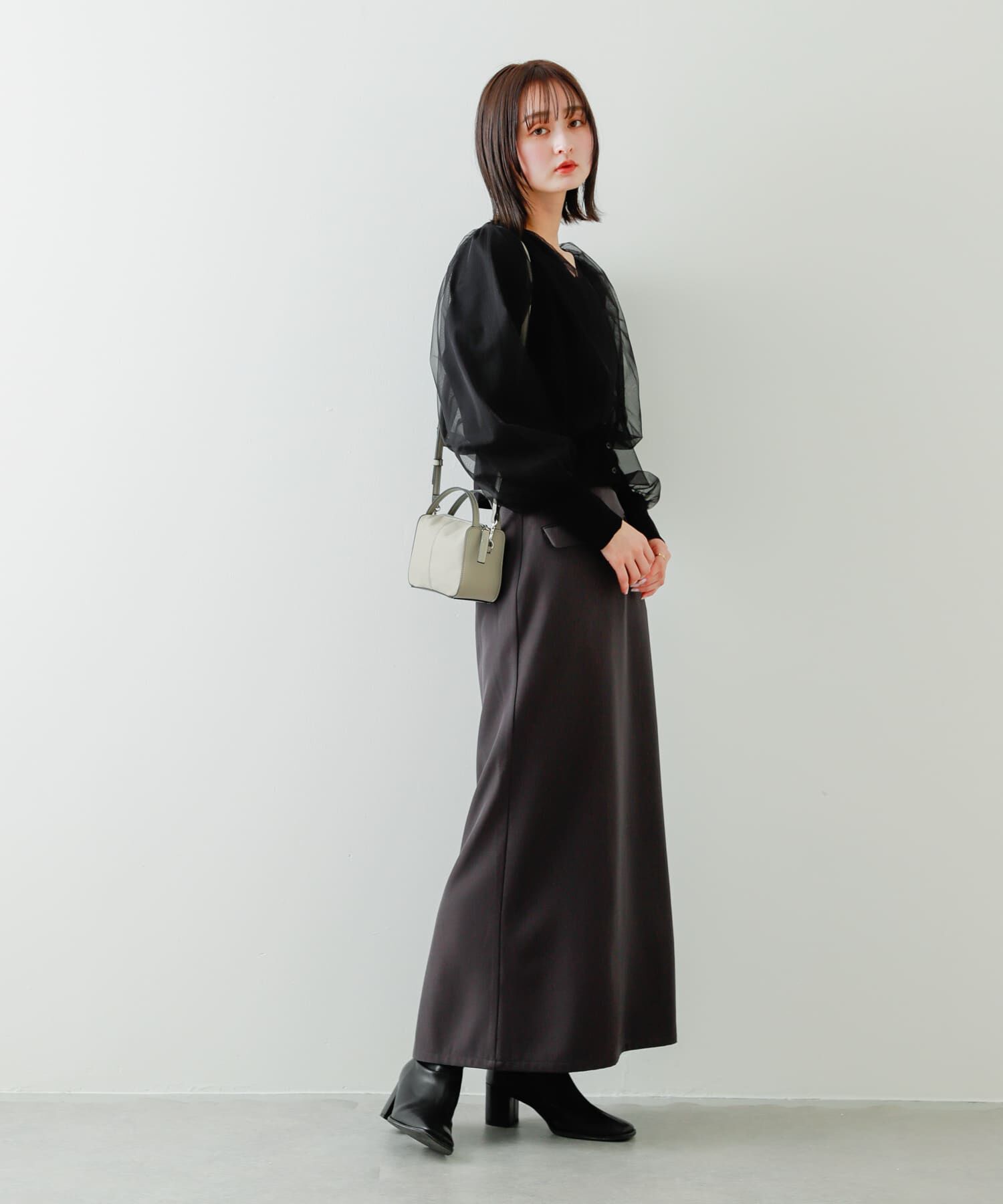 SENSE OF PLACE by URBAN RESEARCH「チュールドッキングニットカーディガン」|カーディガン|