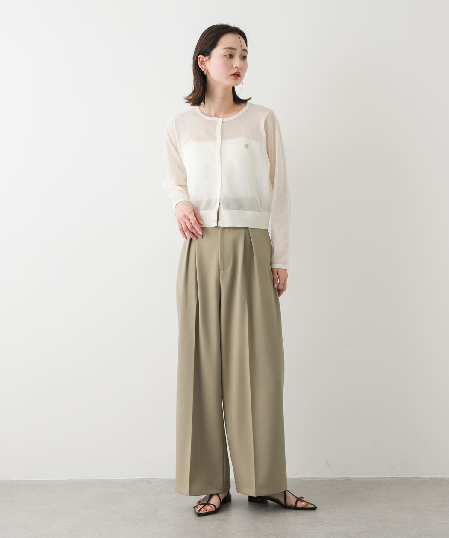 SENSE OF PLACE by URBAN RESEARCH「シシュウコンパクトシアーカーディガン」|カーディガン|