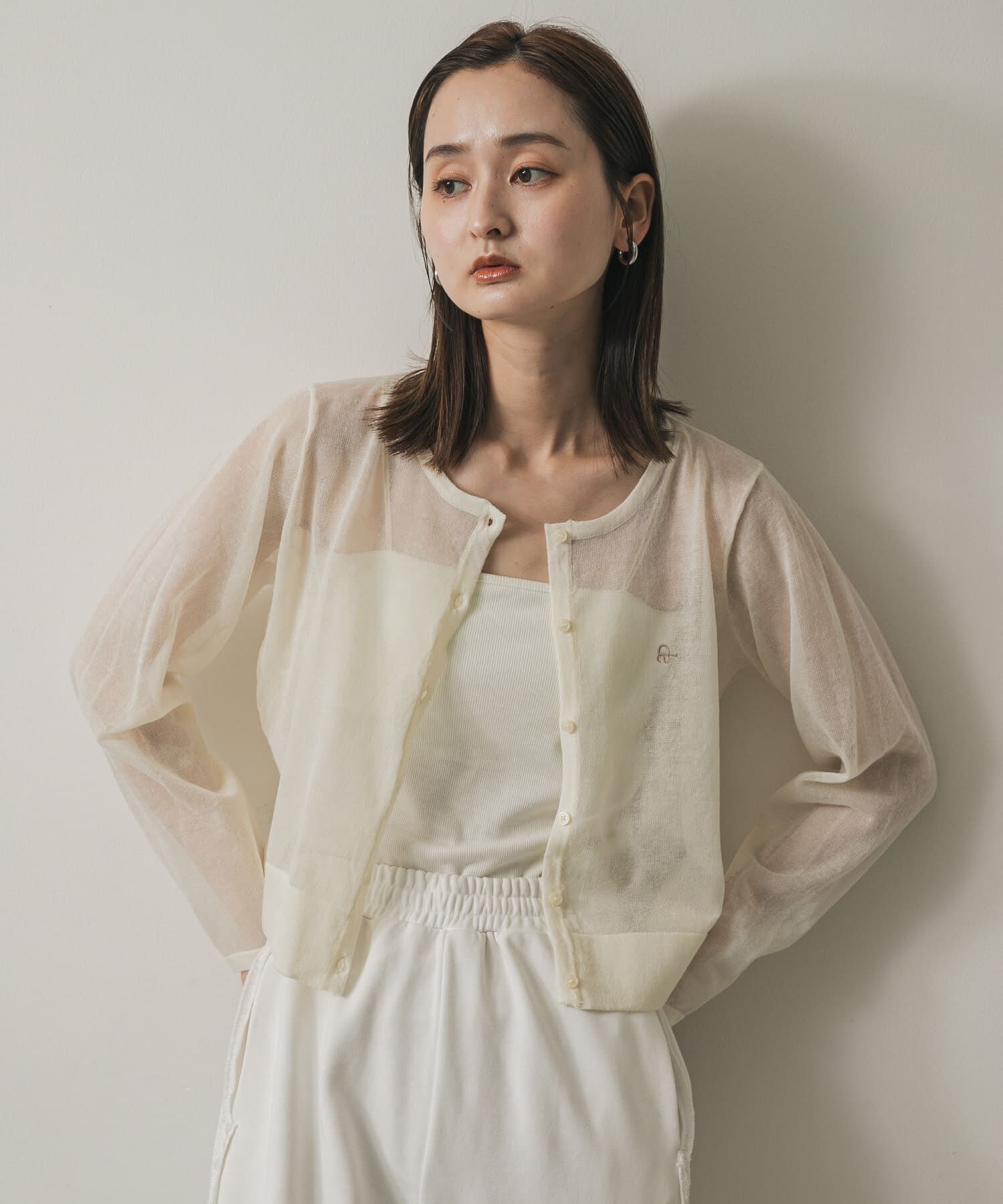 SENSE OF PLACE by URBAN RESEARCH「シシュウコンパクトシアーカーディガン」|カーディガン|