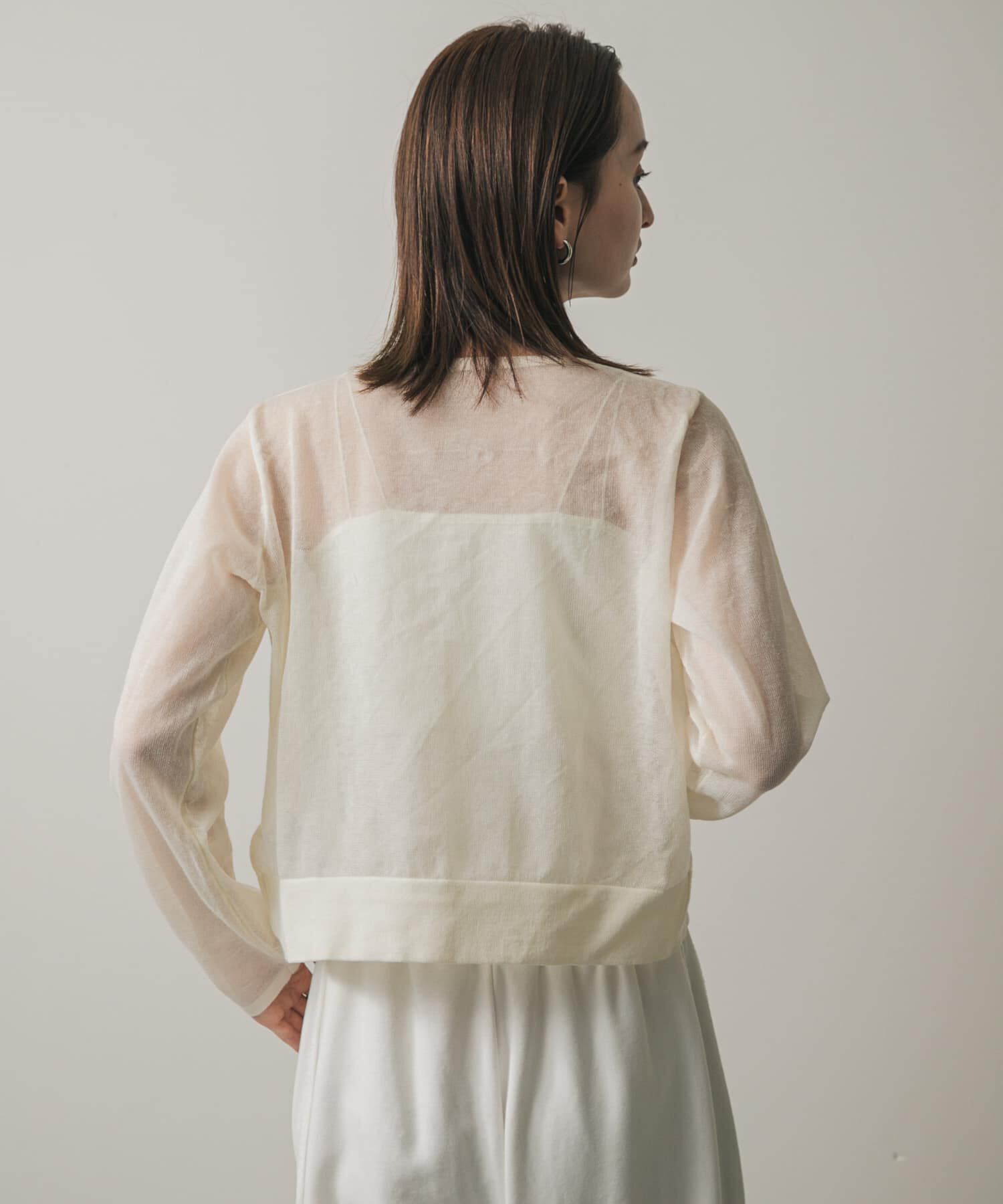 SENSE OF PLACE by URBAN RESEARCH「シシュウコンパクトシアーカーディガン」|カーディガン|