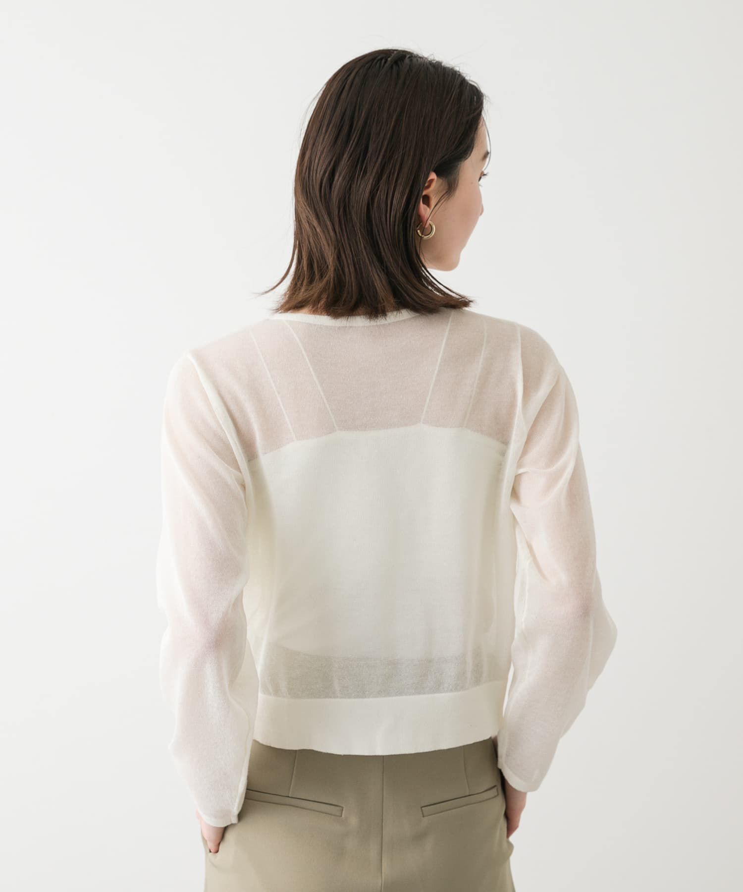 SENSE OF PLACE by URBAN RESEARCH「シシュウコンパクトシアーカーディガン」|カーディガン|