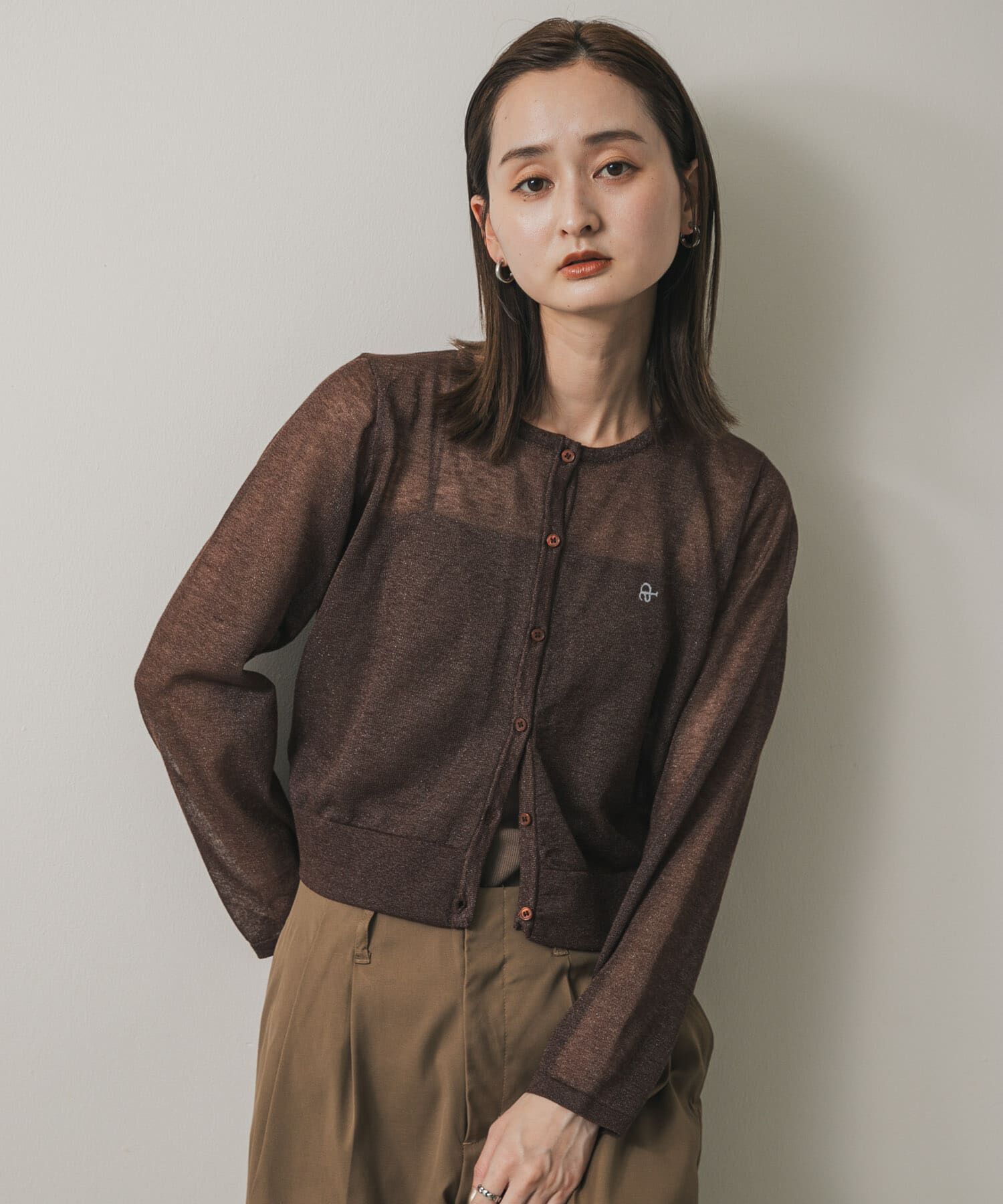 SENSE OF PLACE by URBAN RESEARCH「シシュウコンパクトシアーカーディガン」|カーディガン|