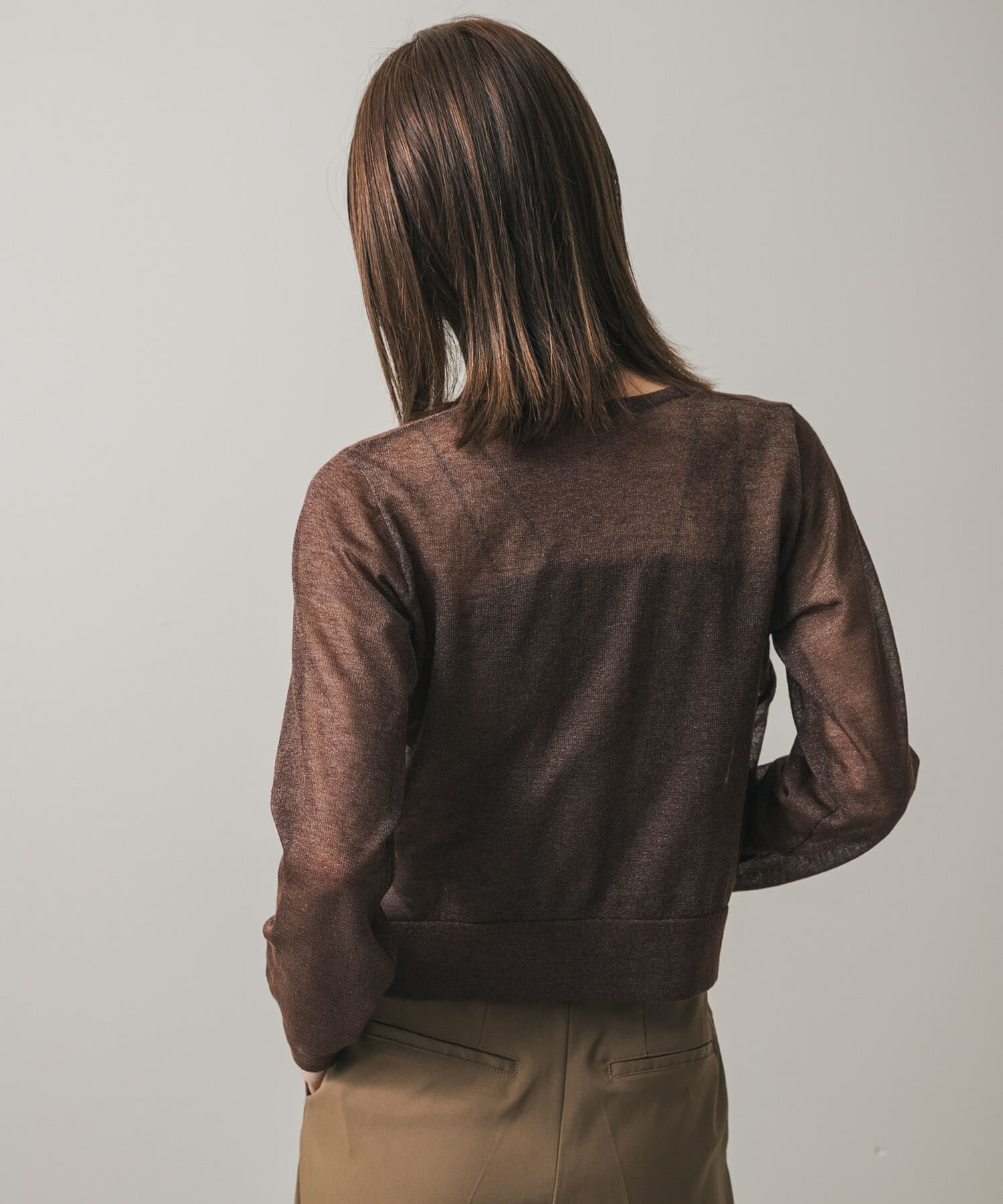 SENSE OF PLACE by URBAN RESEARCH「シシュウコンパクトシアーカーディガン」|カーディガン|