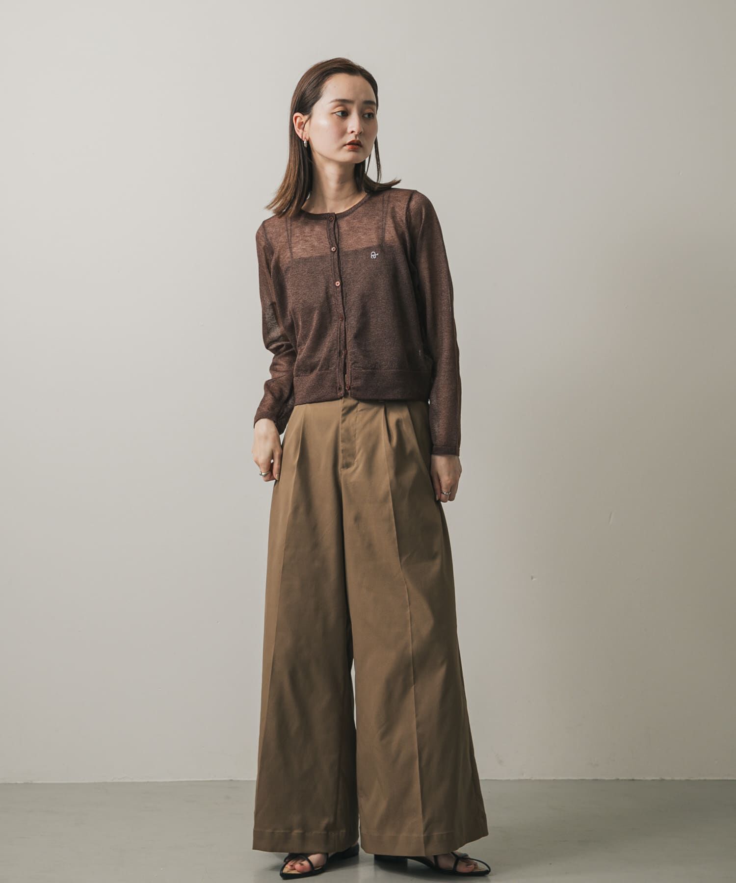 SENSE OF PLACE by URBAN RESEARCH「シシュウコンパクトシアーカーディガン」|カーディガン|