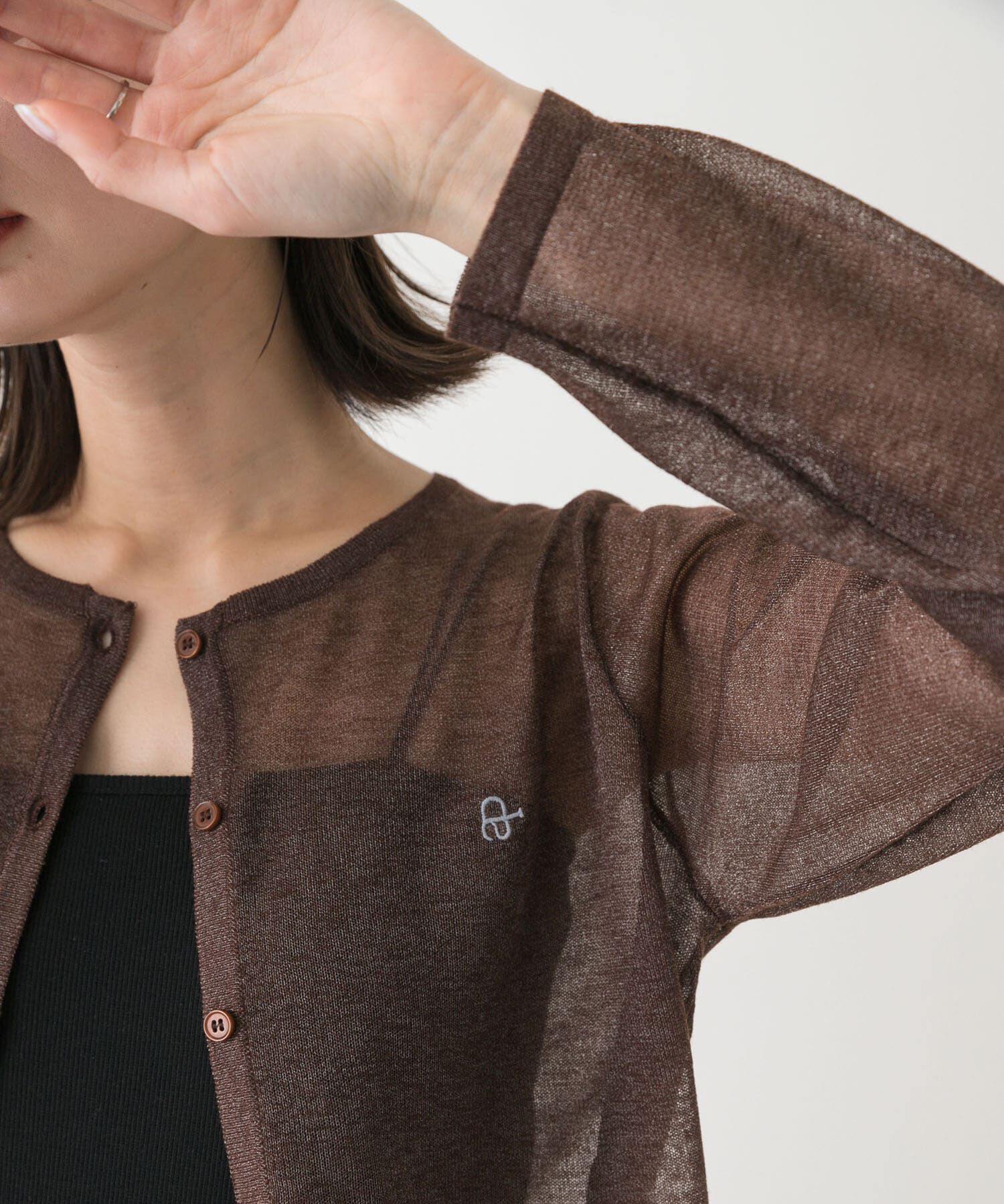 SENSE OF PLACE by URBAN RESEARCH「シシュウコンパクトシアーカーディガン」|カーディガン|