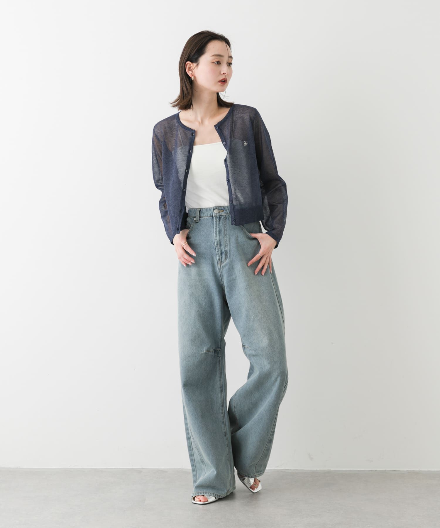 SENSE OF PLACE by URBAN RESEARCH「シシュウコンパクトシアーカーディガン」|カーディガン|