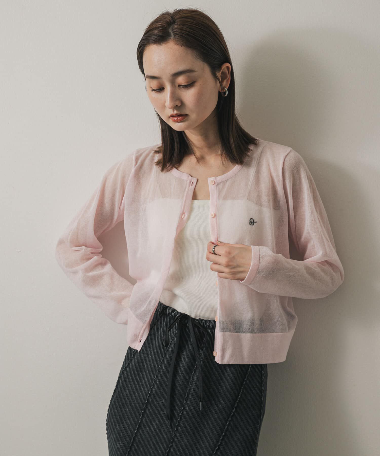 SENSE OF PLACE by URBAN RESEARCH「シシュウコンパクトシアーカーディガン」|カーディガン|