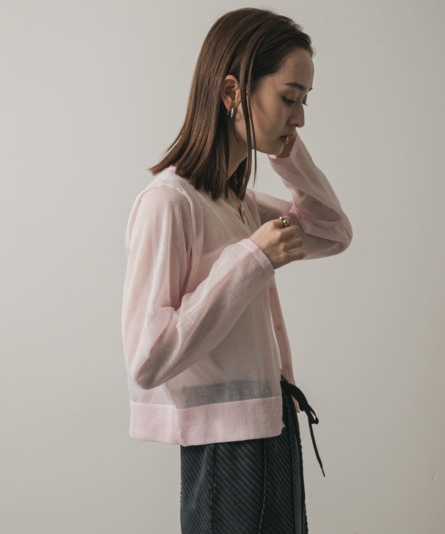 SENSE OF PLACE by URBAN RESEARCH「シシュウコンパクトシアーカーディガン」|カーディガン|