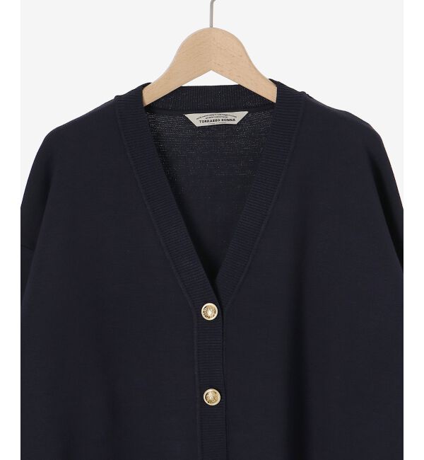 le.coeur blanc「《手洗い可能》TORRAZZO DONNAミラノリブカーデ」|カーディガン|