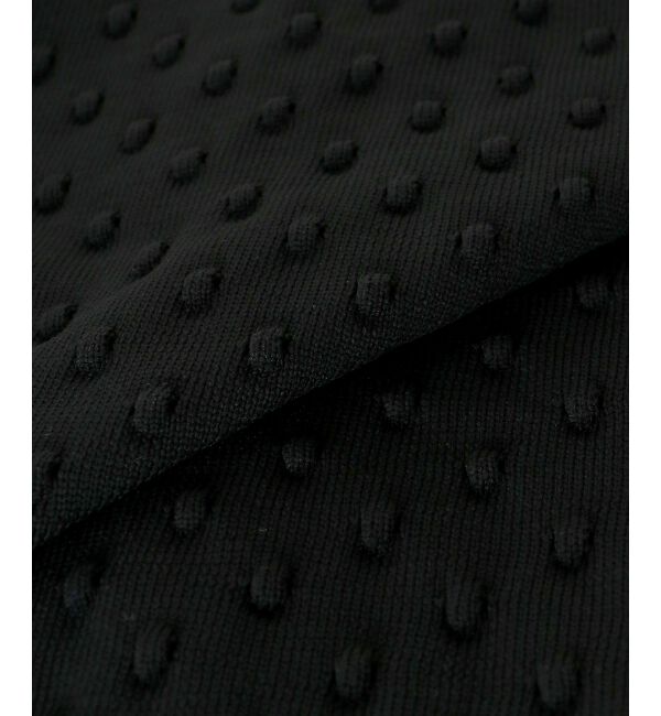  「《手洗い可能》ドット柄編みカーディガン」|カーディガン|