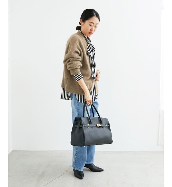  「チャイニーズラクーンモックネックカーディガン」|カーディガン|