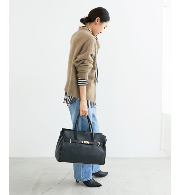  「チャイニーズラクーンモックネックカーディガン」|カーディガン|