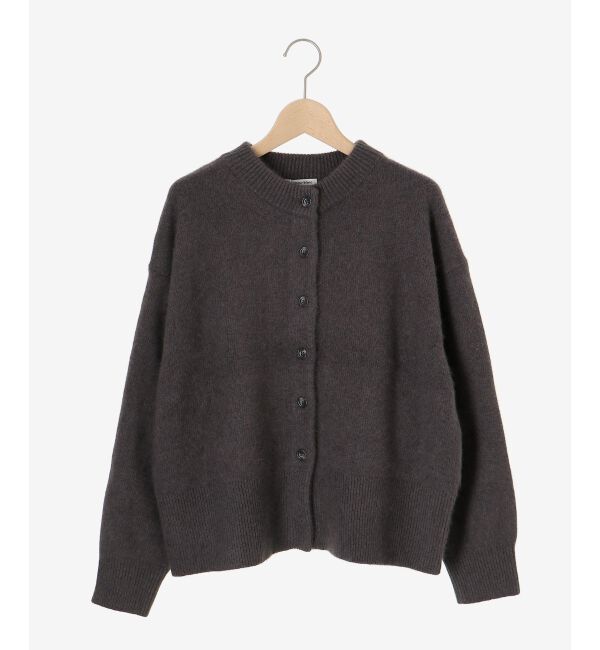  「チャイニーズラクーンモックネックカーディガン」|カーディガン|
