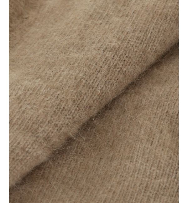  「チャイニーズラクーンモックネックカーディガン」|カーディガン|