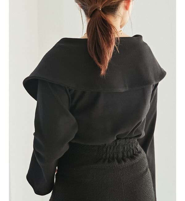 MAJESTICLEGON「フレアースリーブオフショルトップス」|Tシャツ・カットソー|