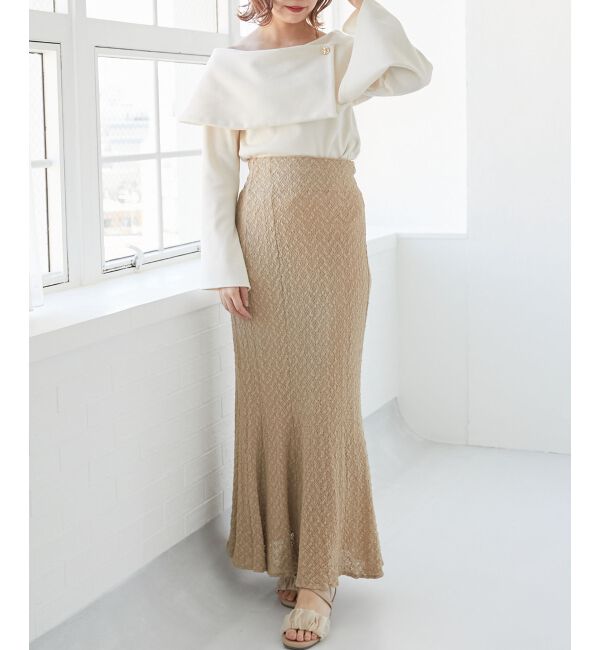 MAJESTICLEGON「フレアースリーブオフショルトップス」|Tシャツ・カットソー|