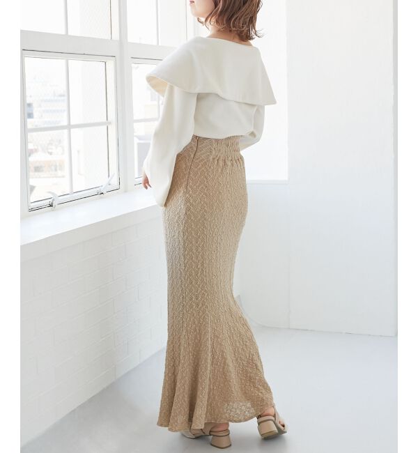 MAJESTICLEGON「フレアースリーブオフショルトップス」|Tシャツ・カットソー|