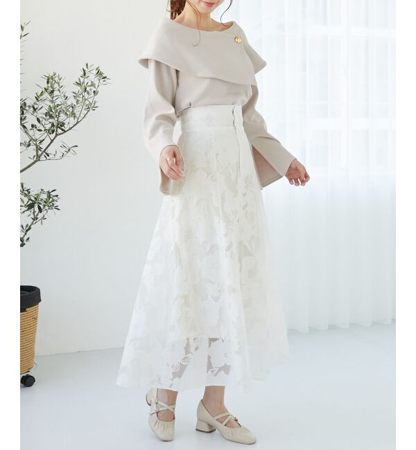 MAJESTICLEGON「フレアースリーブオフショルトップス」|Tシャツ・カットソー|