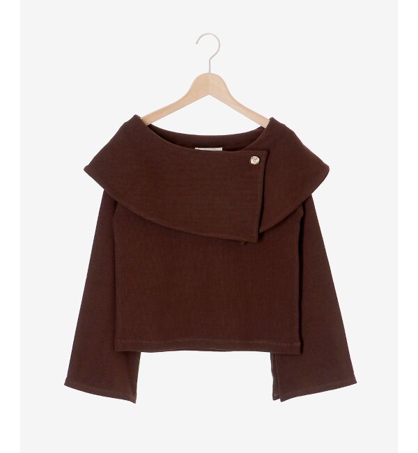 MAJESTICLEGON「フレアースリーブオフショルトップス」|Tシャツ・カットソー|