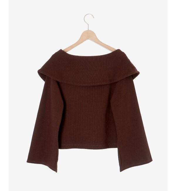 MAJESTICLEGON「フレアースリーブオフショルトップス」|Tシャツ・カットソー|