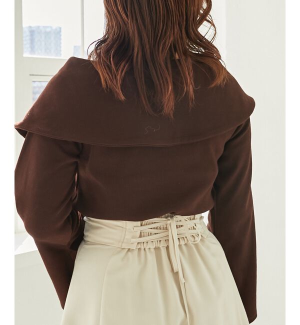 MAJESTICLEGON「フレアースリーブオフショルトップス」|Tシャツ・カットソー|