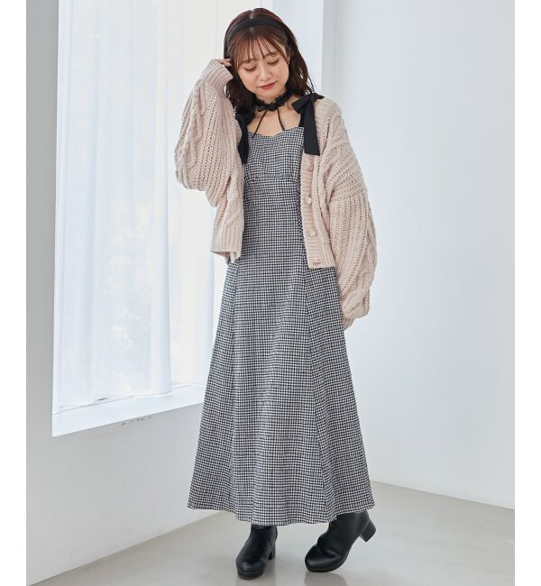 MAJESTICLEGON「ハートマシュマロモールカーディガン」|カーディガン|