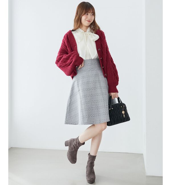 MAJESTICLEGON「ハートマシュマロモールカーディガン」|カーディガン|