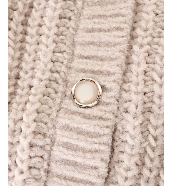 MAJESTICLEGON「ハートマシュマロモールカーディガン」|カーディガン|