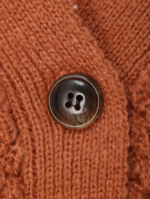 earth music&ecology「ボールニッティングニットカーディガン」|カーディガン|