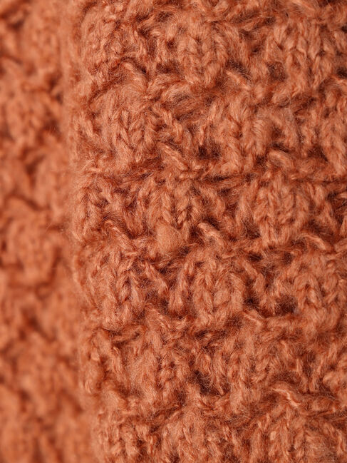 earth music&ecology「ボールニッティングニットカーディガン」|カーディガン|