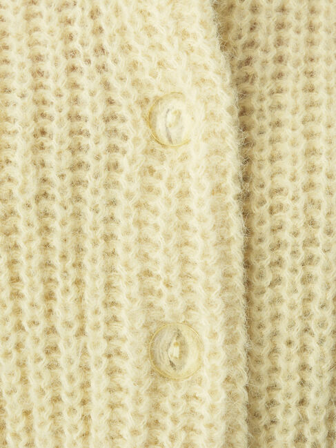 earth music&ecology「ヘアリーショートニットカーディガン」|カーディガン|