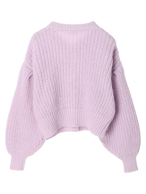 earth music&ecology「ヘアリーショートニットカーディガン」|カーディガン|