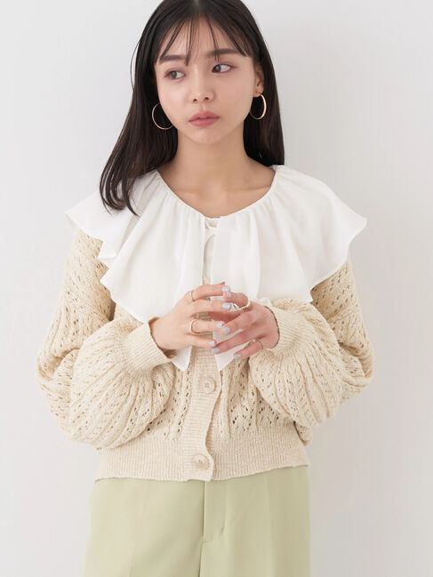 earth music&ecology「スラブヤーンスカシカーディガン」|カーディガン|