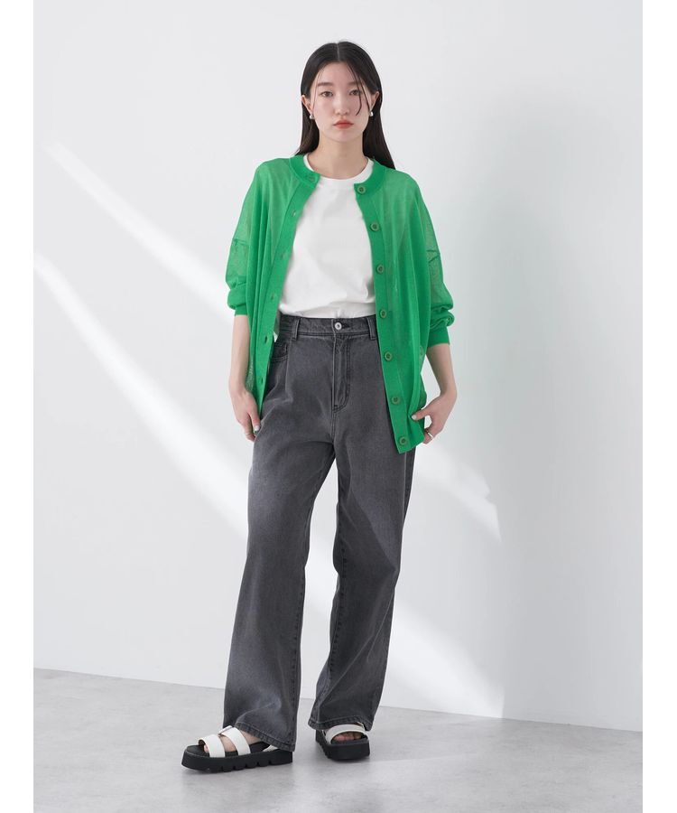 earth music&ecology「シアーニットカーディガン」|カーディガン|