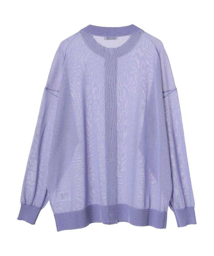 earth music&ecology「シアーニットカーディガン」|カーディガン|