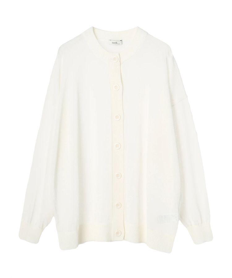 earth music&ecology「シアーニットカーディガン」|カーディガン|