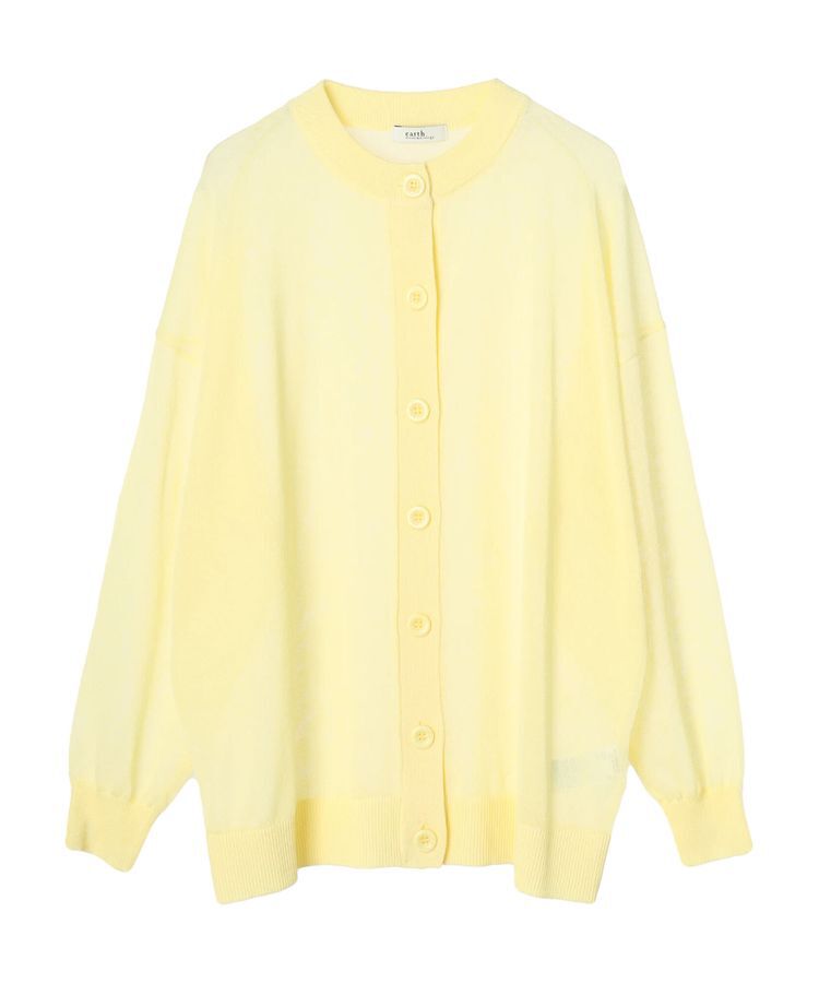 earth music&ecology「シアーニットカーディガン」|カーディガン|