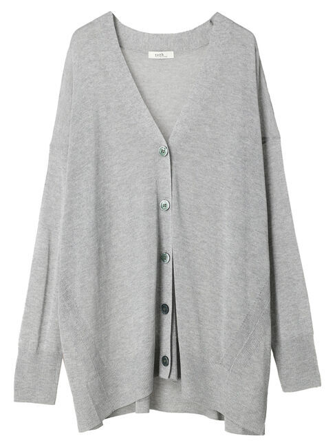 earth music&ecology「接触冷感シアーBIGカーディガン」|カーディガン|