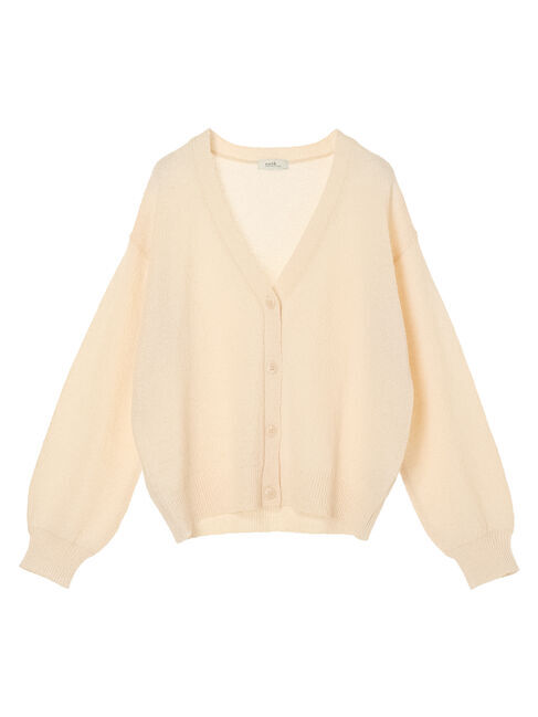 earth music&ecology「ブークレVネックカーディガン」|カーディガン|