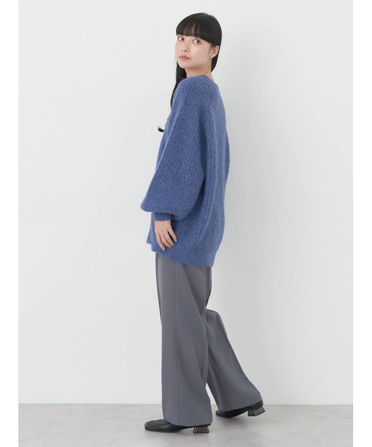 earth music&ecology「フワフワMIXヤーンカーディガン」|カーディガン|