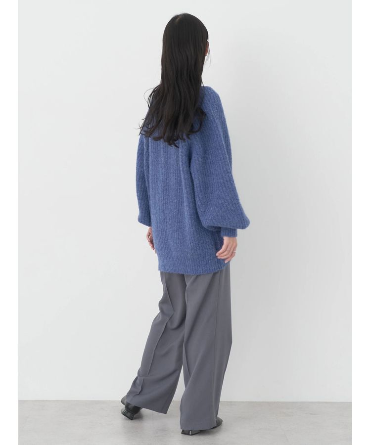 earth music&ecology「フワフワMIXヤーンカーディガン」|カーディガン|