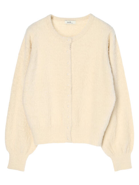 earth music&ecology「ミニシャギーパールボタンカーディガン」|カーディガン|