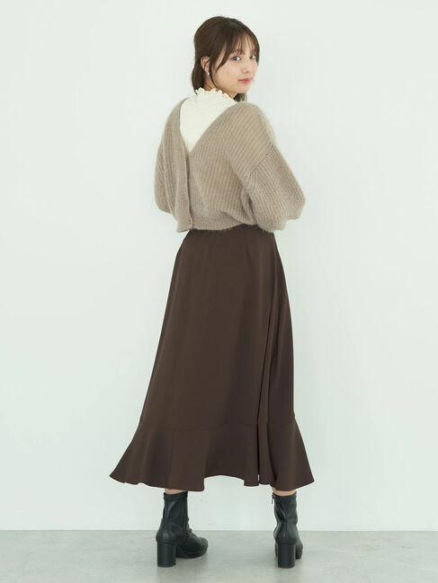 earth music&ecology「ねこ毛ライク2wayボレロ」|カーディガン|