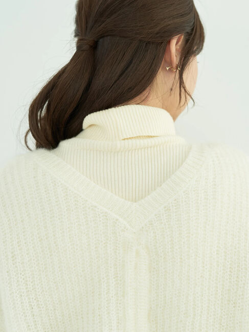 earth music&ecology「ねこ毛ライク2wayボレロ」|カーディガン|