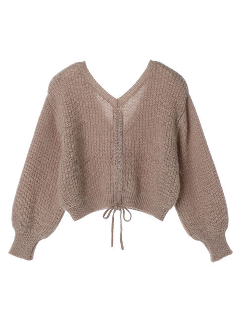 earth music&ecology「ねこ毛ライク2wayボレロ」|カーディガン|