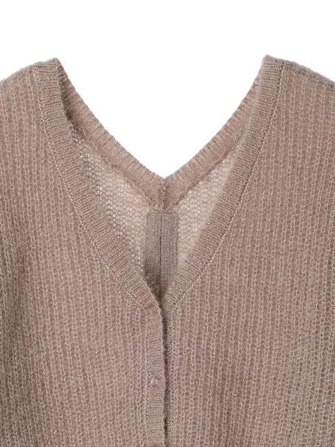 earth music&ecology「ねこ毛ライク2wayボレロ」|カーディガン|