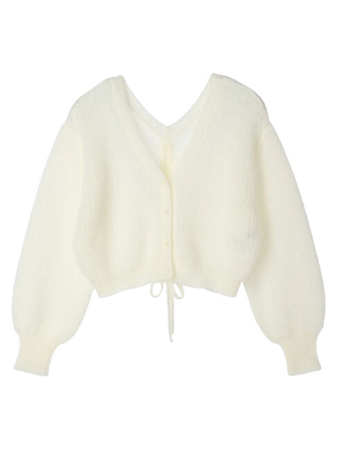 earth music&ecology「ねこ毛ライク2wayボレロ」|カーディガン|