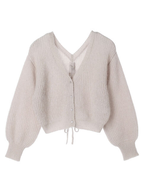 earth music&ecology「ねこ毛ライク2wayボレロ」|カーディガン|