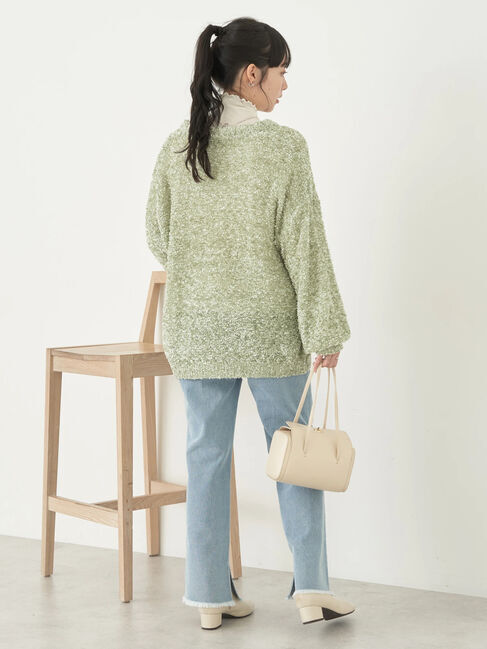 earth music&ecology「ぽこぽこヤーンカーディガン」|カーディガン|