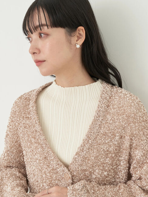 earth music&ecology「ぽこぽこヤーンカーディガン」|カーディガン|